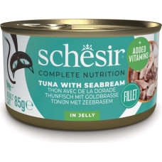 Agras Pet Foods SCHESIR in jelly Tuna with sea bream - wet cat food - 85 g