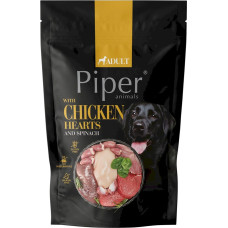 Dolina Noteci PIPER ANIMALS with chicken hearts and spinach - wet dog food - 500g