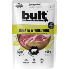 Bult Rich in beef - wet dog food - 100g