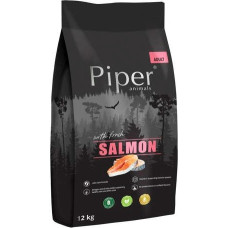 Dolina Noteci Piper Animals with salmon - dry dog food - 12 kg