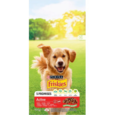 Purina Nestle PURINA Friskies Active - dry dog food - 10 kg