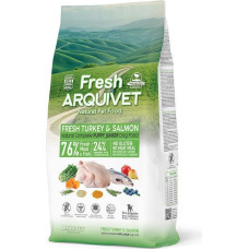 Arquivet Fresh Puppy Turkey and Salmon - semi-moist dog food - 10kg