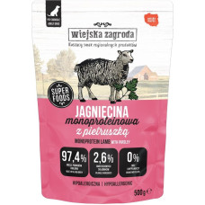 Wiejska Zagroda Monoprotein Lamb - wet dog food - 500g