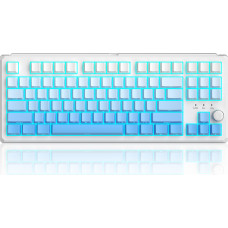 Magegee SKY87 White&Blue Gradient, RGB, Blue Whale Switch, US