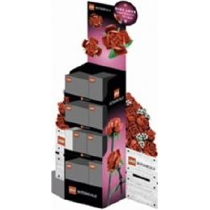 Набор для демонстрации растений из кубиков Lego. Тонкая подставка.