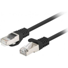 Lanberg Patchcord kat.6 FTP 0.5m czarny Fluke 10-pack