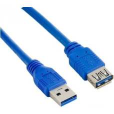 Lanberg Extension cable USB 3.0 AM-AF blue 1.8M