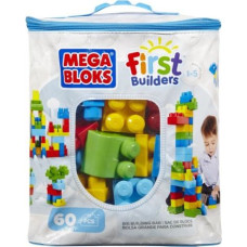 Mega Bloks Blocks 60 elements blue bag