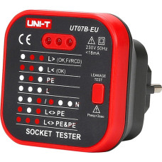 Uni-T UT07B-EU power outlet tester