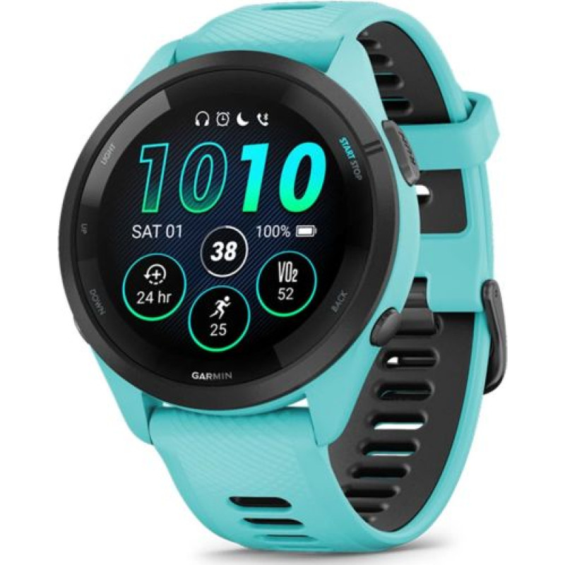 Garmin Forerunner 265 Smart Watch 46mm, GPS, Aqua / Black EU