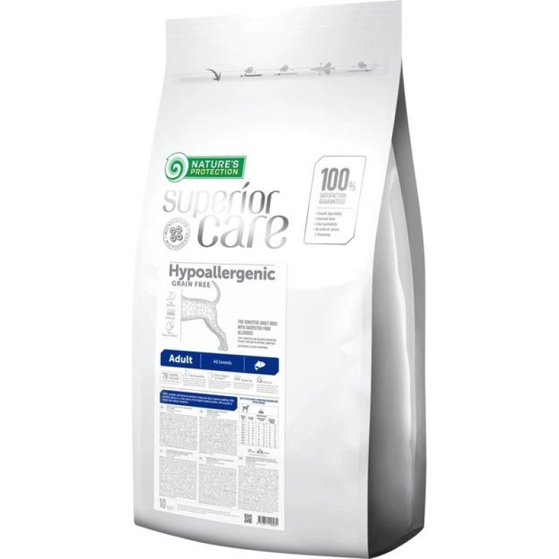 Nature's Protection Superior Care Hypoallergenic Salmon - dry dog food - 10kg