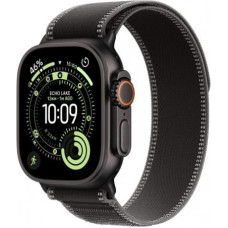 Apple Watch Ultra 3 GPS + Cellular 49mm Black Titanium Case with Black/Charcoal Trail Loop - M/L