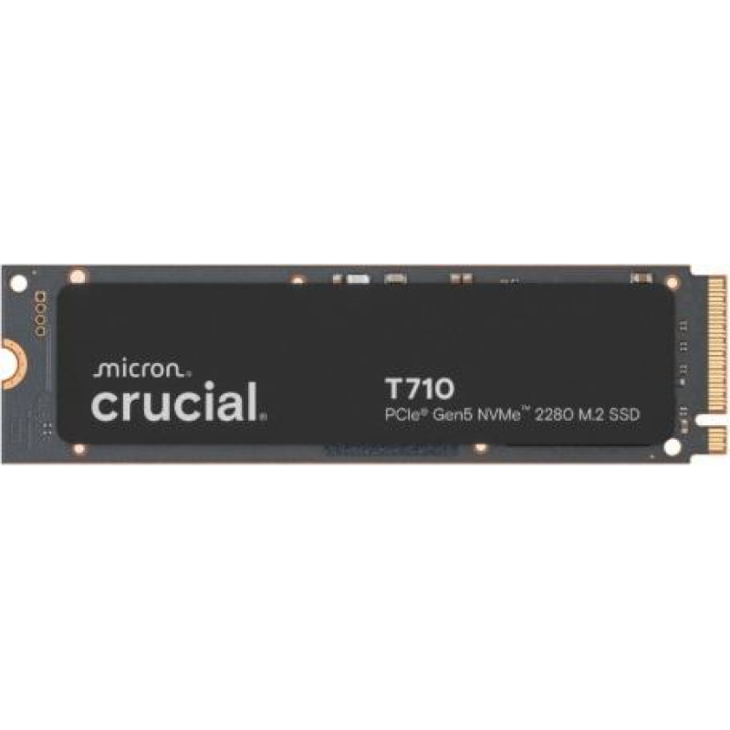 Crucial SSD Disk T710 4TB M.2 NVMe 2280 PCIe 5.0 14500/13800 radiator