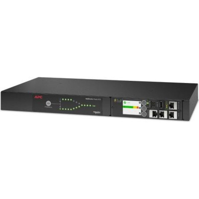 APC Przełącznik AP4421A Rack ATS, 230V, 10A, C14 in, (12) C13 out