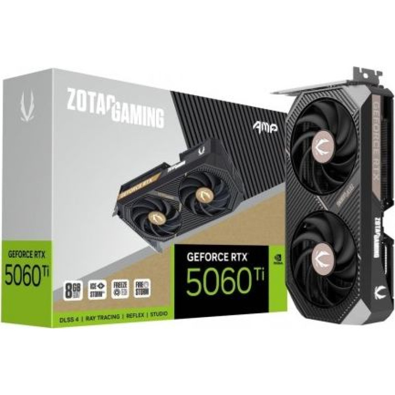 Zotac Graphics card GeForce RTX 5060 Ti 8GB AMP GDDR7 128bit 3DP/HDMI
