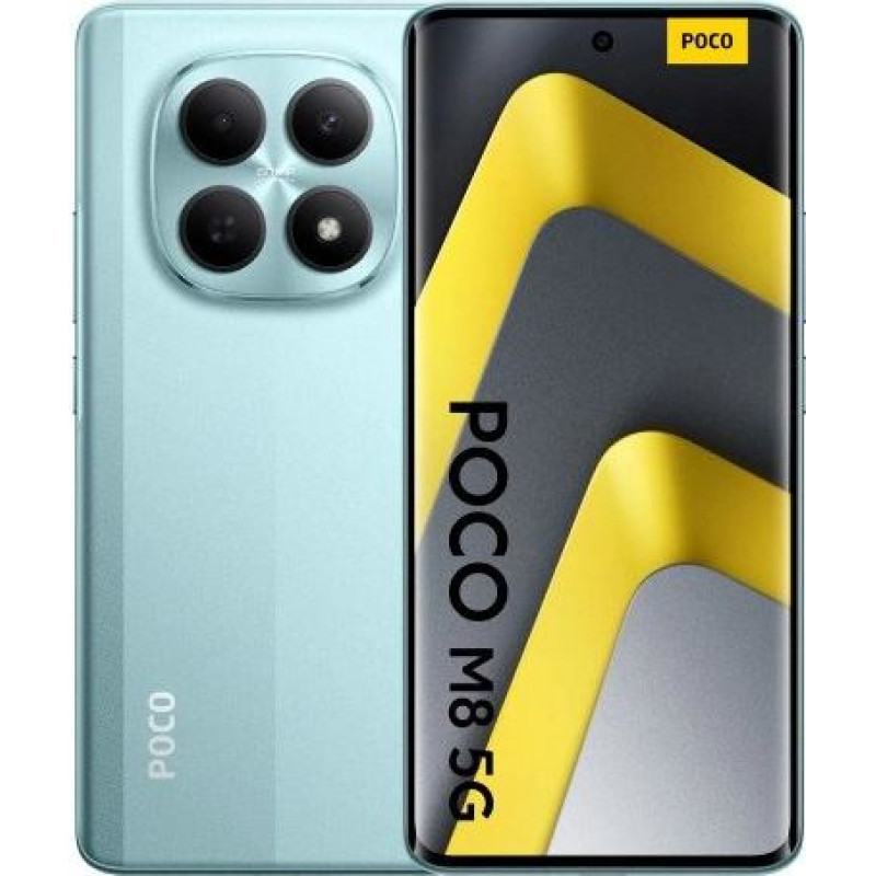 Xiaomi POCO M8 5G 17.2 cm (6.77") Hybrid Dual SIM USB Type-C 8 GB 256 GB 5520 mAh green