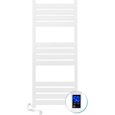 Navin Электрический полотенцесушитель Largo 500*1200, с датчиком, левая сторона, белый, 12-844153-5012.