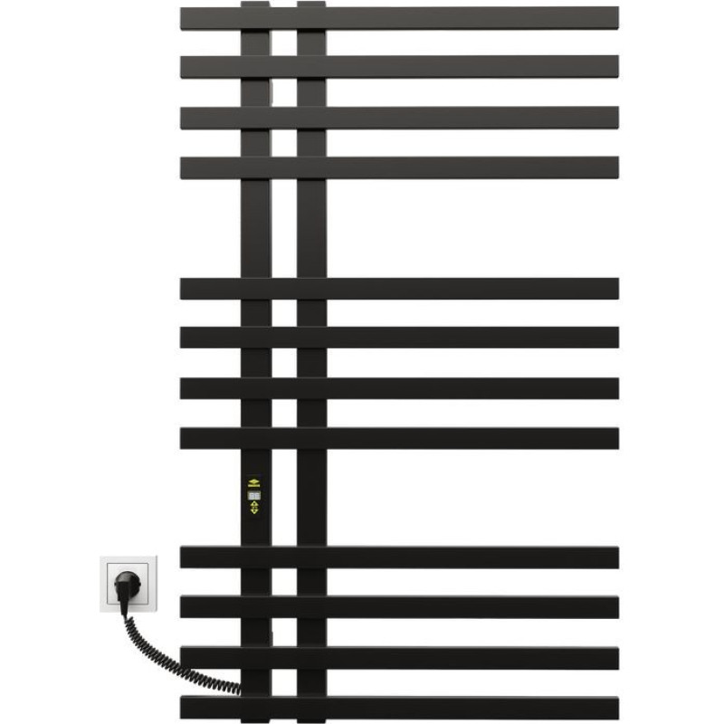 Kosser Полотенцесушитель Brash 1000x600/12 EL с таймером, черный.