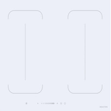 Schlosser Белая встраиваемая индукционная варочная панель PI604Q3WH