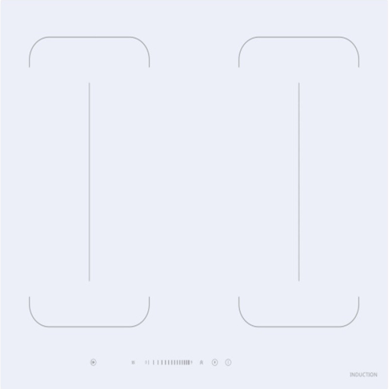 Schlosser Белая встраиваемая индукционная варочная панель PI604Q3WH