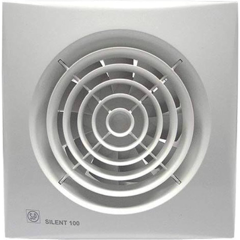 Soler&Palau Вентилятор для ванной комнаты Soler ampPalau SILENT 100 CRZ, с таймером, 5210401500.