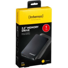 Intenso HDD внешний 2.5" 1TB USB 3.2, с кожаным корпусом, черный ЕС (6023560)