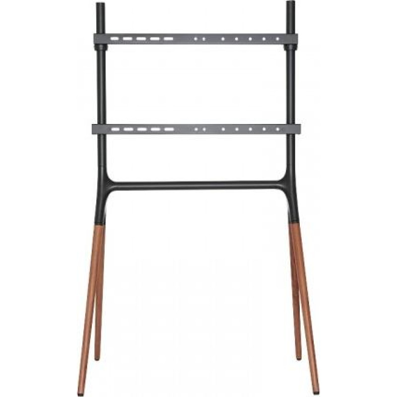 Logilink TV stand 49-70 inches with walnut wooden legs