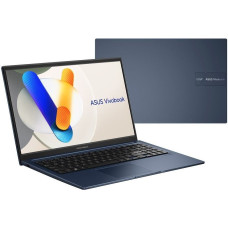 Asus Laptop Asus ASUS Vivobook 15 X1504VA-BQ4281W Core 3 100U 15.6''FHD IPS-level Panel 250nits 60Hz AG 16GB DDR5 SSD512 Intel Graphics WLAN+BT Cam 720p 42WHrs Win11 Quiet Blue