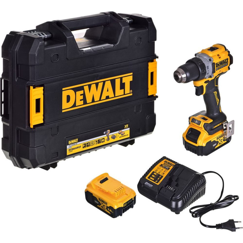 Dewalt DRILL/DRIVER DEWALT DCD800P2T-QW 18V 2X5,0AH BL TSTAK