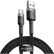 Baseus Кабель USB 2.0, A штекер - USB C штекер, 2 m, QC3.0 нейлоновая оплётка, Cafule BASEUS