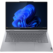 Lenovo ThinkBook 14 2-in-1 G5 IAU Intel Core Ultra 7 255U Hybrid (2-in-1) 35.6 cm (14") Touchscreen WUXGA 16 GB DDR5-SDRAM 512 GB SSD Wi-Fi 6E (802.11ax) Windows 11 Pro Swiss Grey