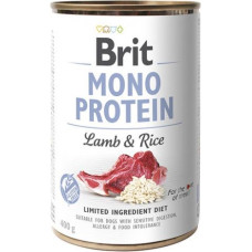 Brit MONO PROTEIN Wet dog food Lamb with rice 400 g