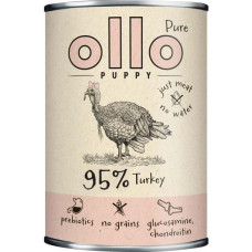 Ollo Puppy Pure Turkey - wet dog food - 400 g