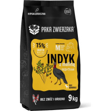 Paka Zwierzaka Turkey with raspberry M - dry dog food - 9kg