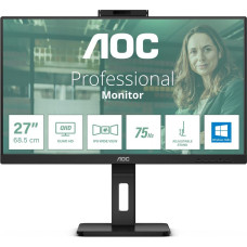 AOC Q27P3CW computer monitor 68.6 cm (27") 2560 x 1440 pixels Quad HD LED Black