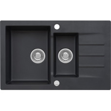 Kernau Plautuvė KERNAU KGS A 6079 1,5B1D BLACK METALLIC