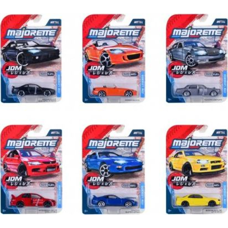Majorette Vehicle Japan Legends Premium 6 assortment