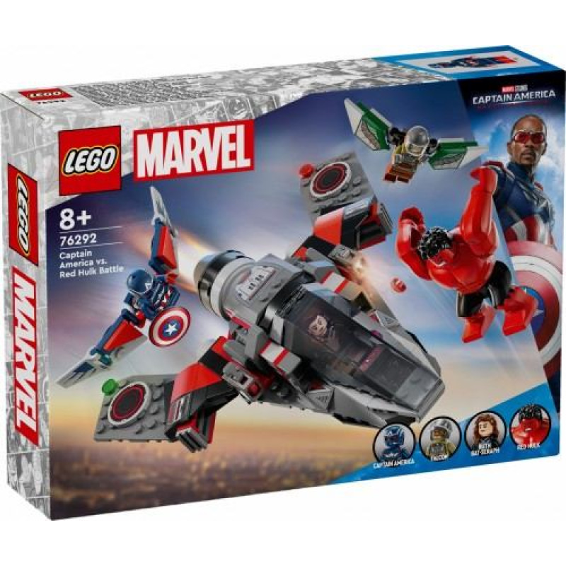Конструктор Lego Super Heroes 76292 Битва Капитана Америки и Красного Халка