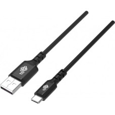 TB Cable USB-USB C 2m silicone black Quick Charge