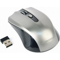 Gembird Wireless optical mouse black-spacegrey