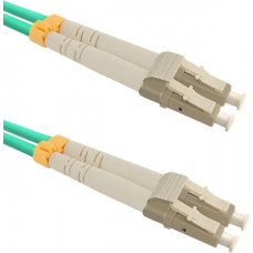 Qoltec Optic patchcord LC/UPC - LC/UPC | Multimode | 50/125 | OM4 | Duplex | 2m