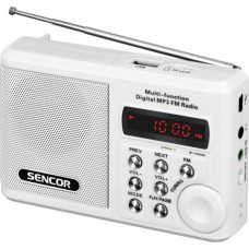 Sencor Portable radio SRD 215 W MP3, USB, SD