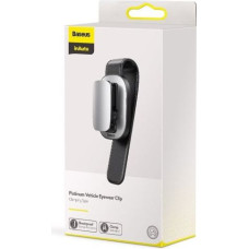 Baseus Car Tool Platinum Vehicle eyewear clip (Clamping type) Silver (ACYJN-B0S)