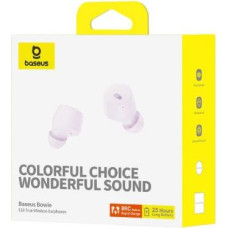 Baseus Earphone Bluetooth Bowie E18 TWS Earphones, BT 5.3, ENC, IPX4, Purple EU (A00023800533-00)