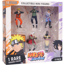 P.m.i. Kids World NARUTO SHIPPUDEN FIGURES - 6 PACK DELUXE EDITION VER. B