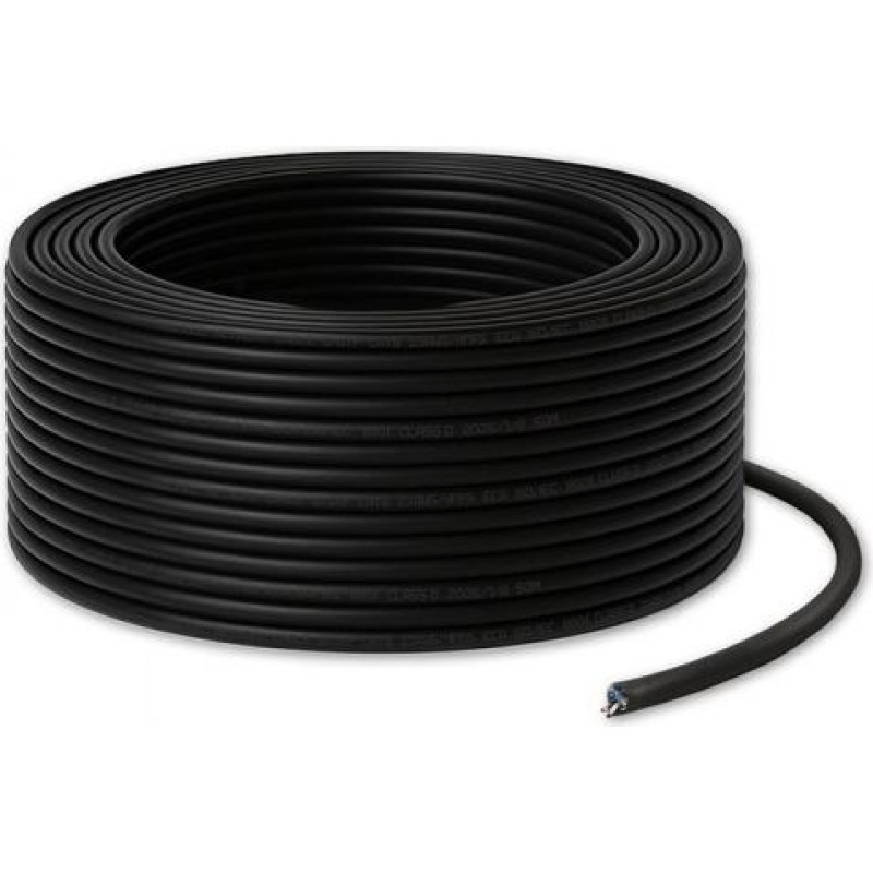 Qoltec UTP patchcord cable CAT6 LAN 50m black