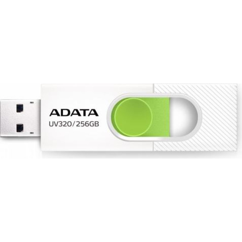 Adata Pendrive UV320 256GB USB3.2 white-green