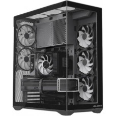 Modecom PC case Volcano Space XL ARGB Full Tower 5 fans, black