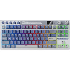 Royal Kludge M87 Ocean Blue, Beige Switch, US