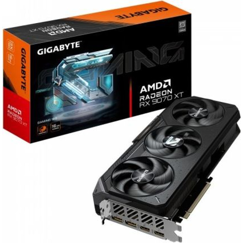 Gigabyte Graphics card Radeon RX 9070XT GAMING 16GB GDDR6 256bit DP/HDMI